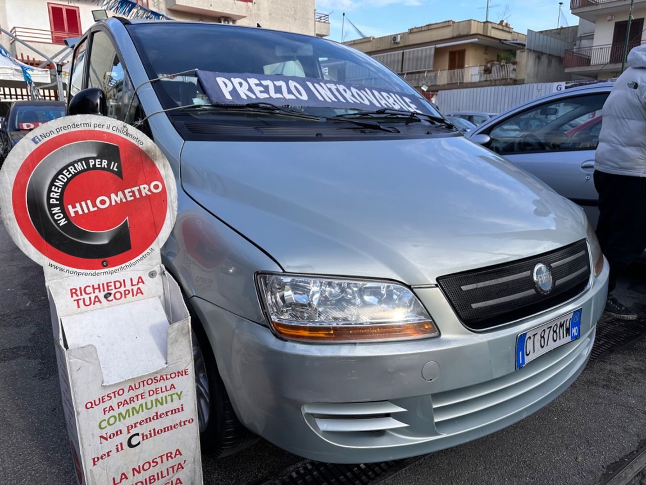 FIAT MULTIPLA 1,6 NATURAL POWER 2005 KM CERT FULL OPEL