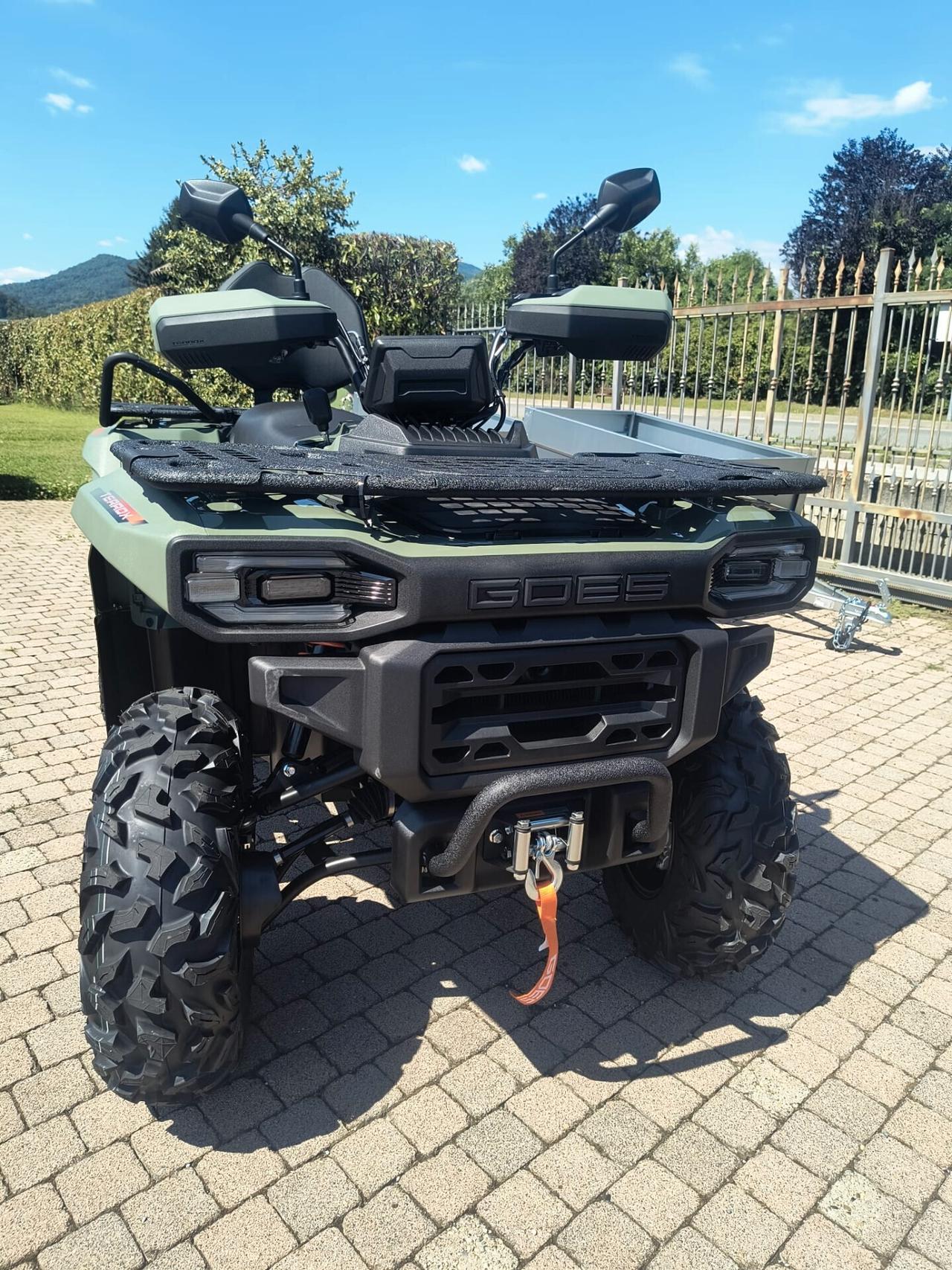 QUAD TERROX 550 L EPS targa gialla