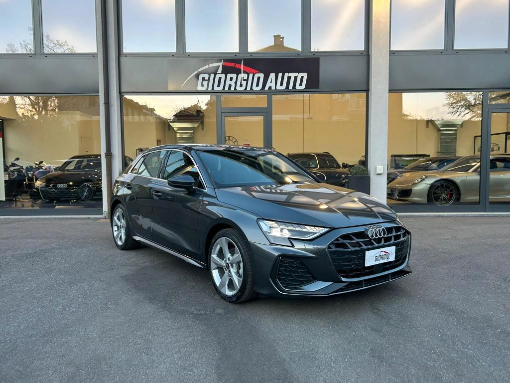 Audi A3 Sportback 1.5 tfsi mhev S line edition 150cv s-tronic