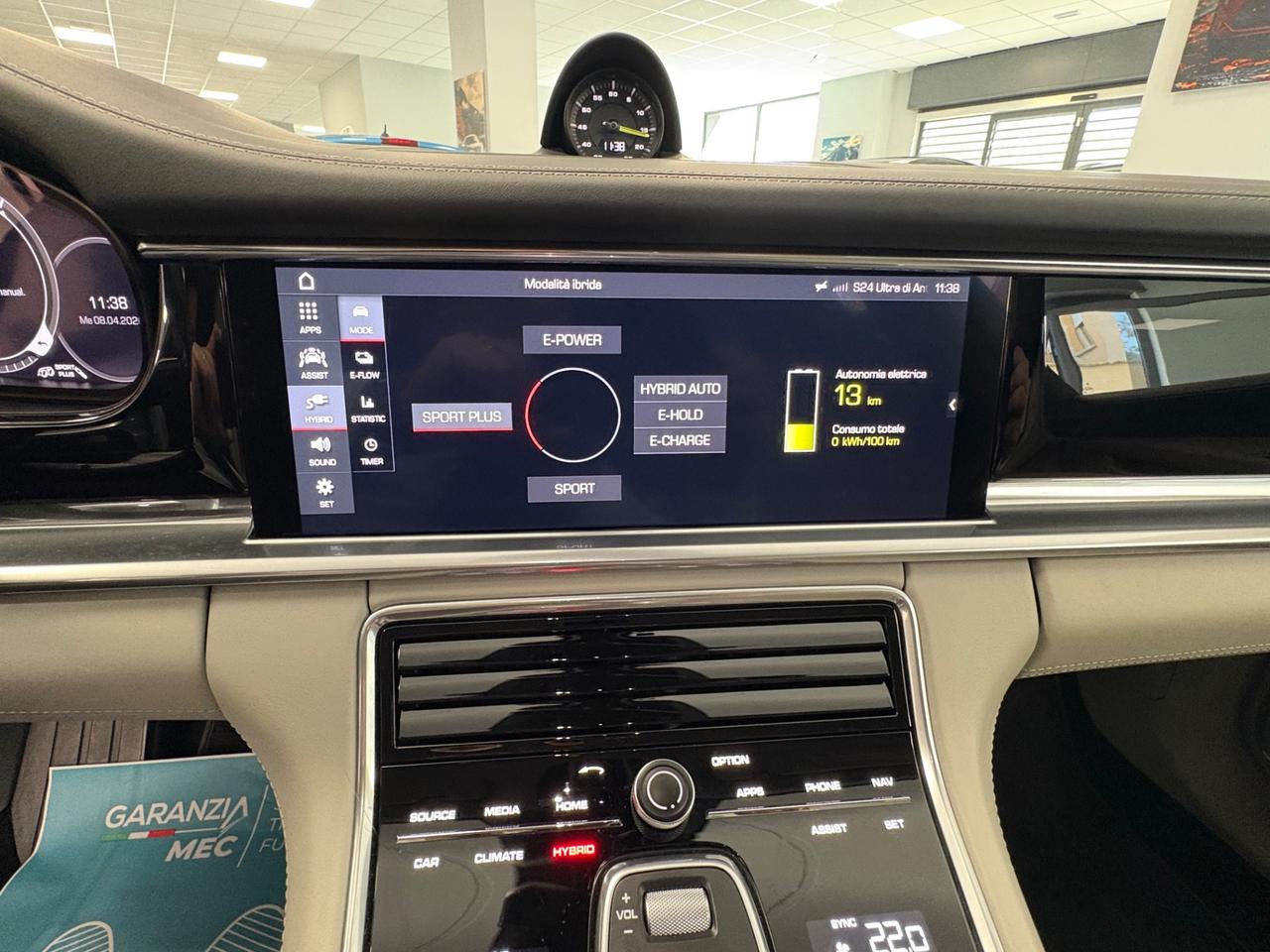 Porsche Panamera 2.9 4 E-Hybrid 340cv anno 2020