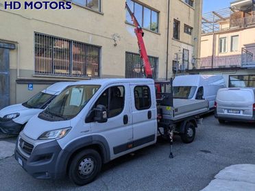 FIAT DUCATO 35 2.3 MJT 130 CV maxi doppia cabina gru