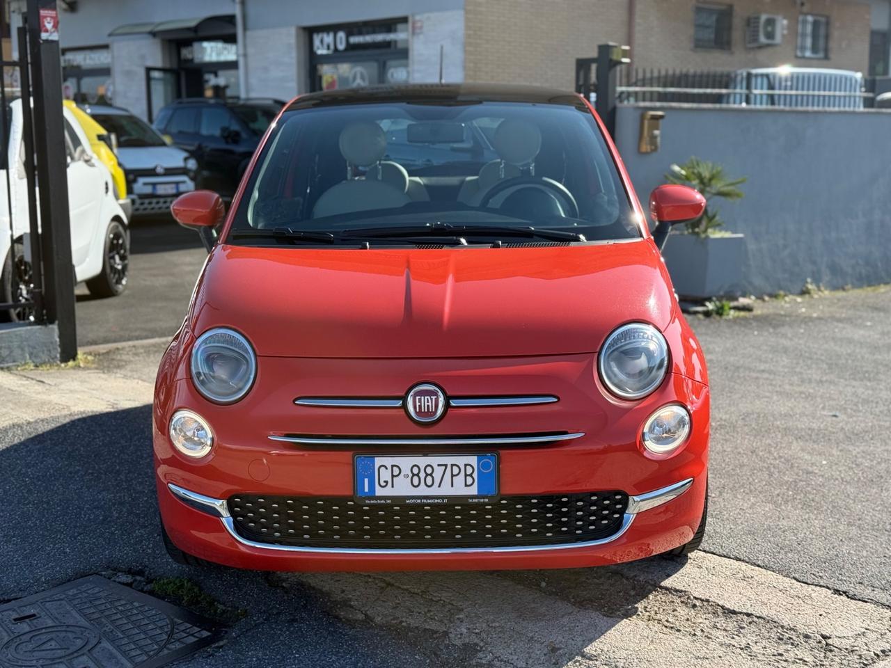 Fiat 500 1.0 Hybrid Dolcevita Rosso Corallo
