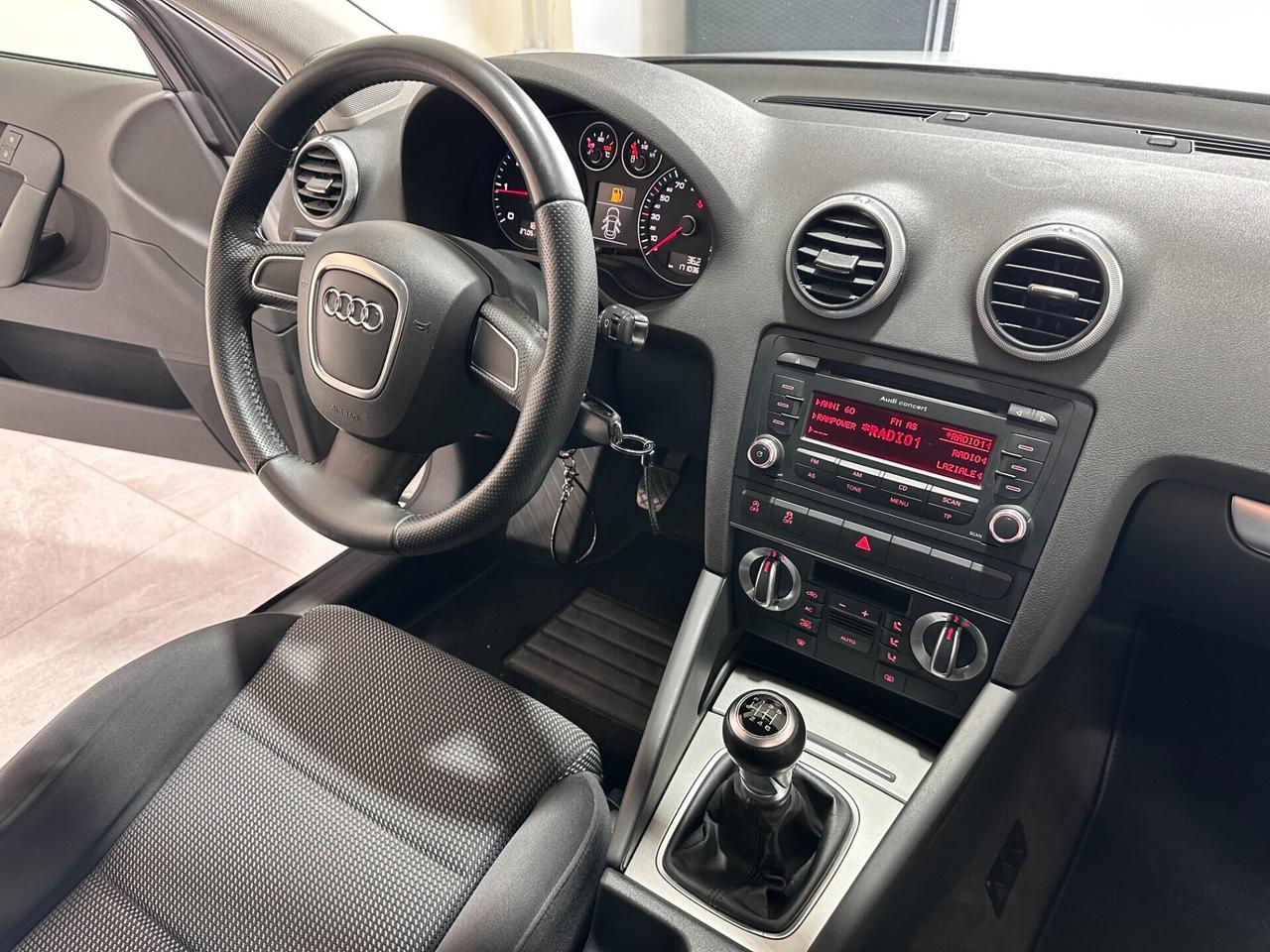 Audi A3 SPB 2.0 TDI 140cv - UNICO PROP - DA VETRINA!!!!