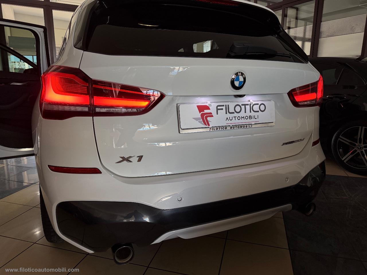 BMW X1 xDrive20d Msport AUTO KM 75.260 PACK TOTAL BLACK - CERCHI DA 19