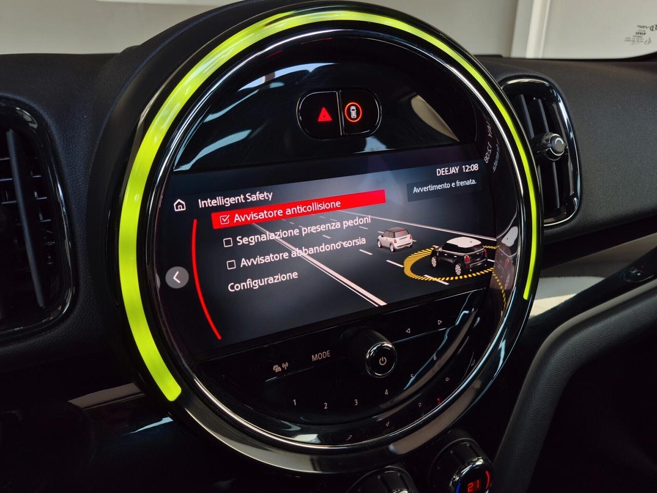 MINI Cooper Countryman PELLE TETTO LED NAVI APPLE CARPLAY RETROCAM. CRUISE CONTROL ADATTIVO SEDILI MEMORY