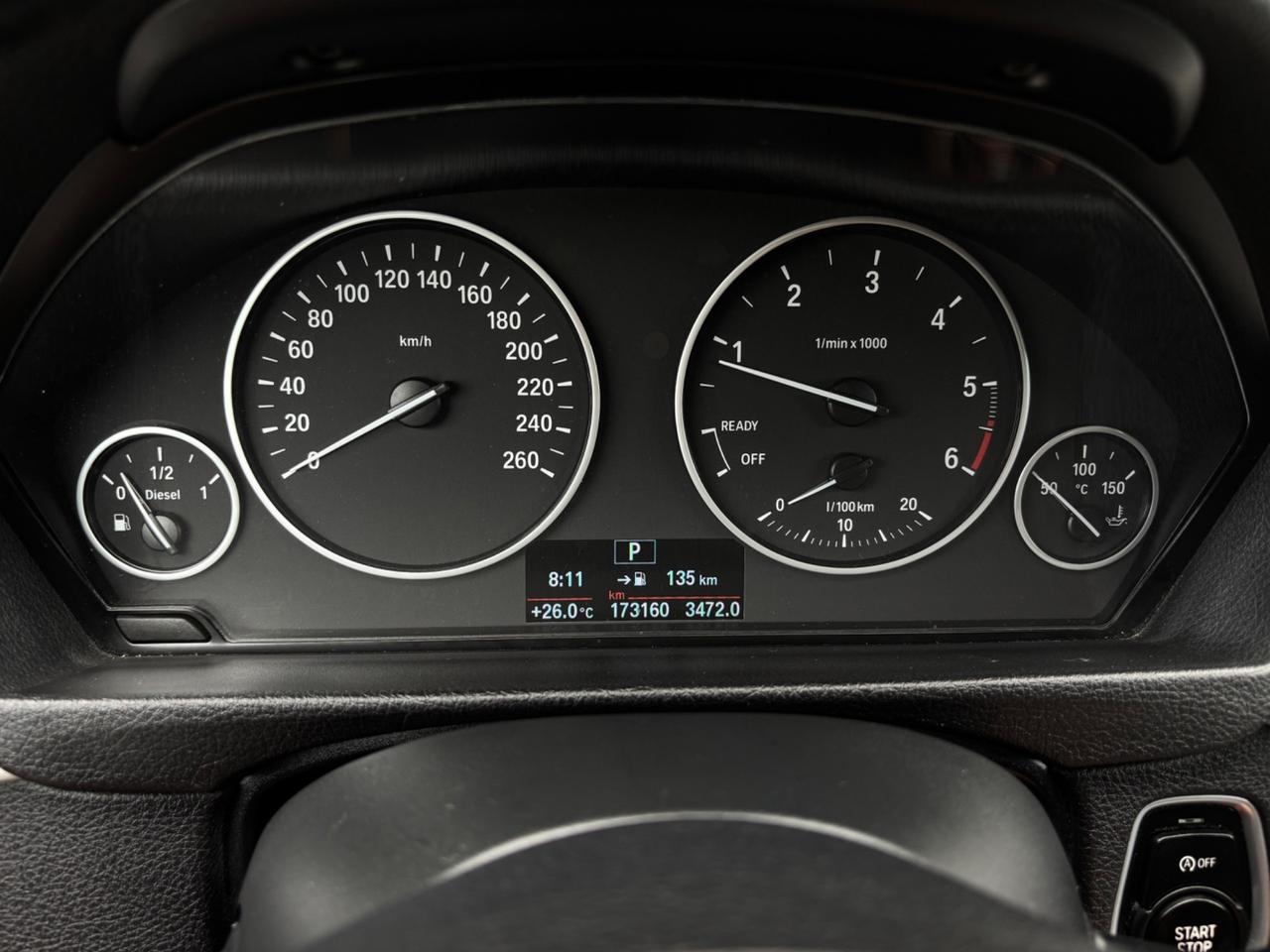 BMW 318d Touring (EURO6-B) garanzia 12 mesi