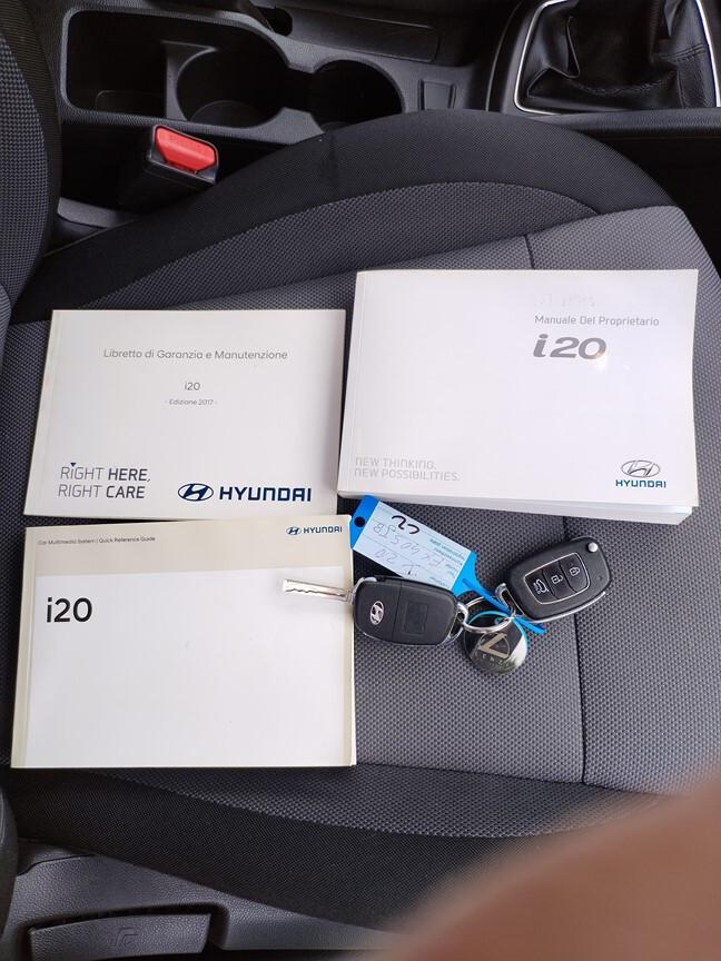 Hyundai i20 1.2 5 porte Connectline 81000km 6/2019 tagliandata