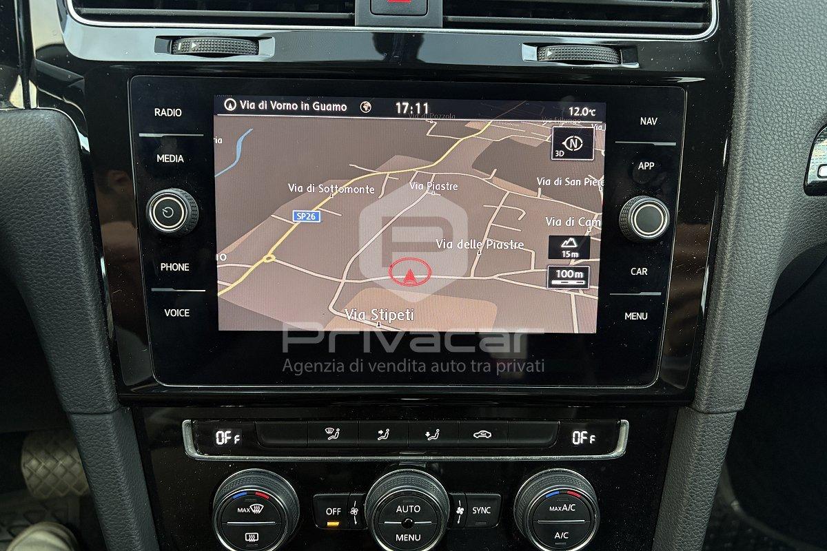 VOLKSWAGEN Golf 1.5 TGI DSG 5p. Executive BlueMotion Technology