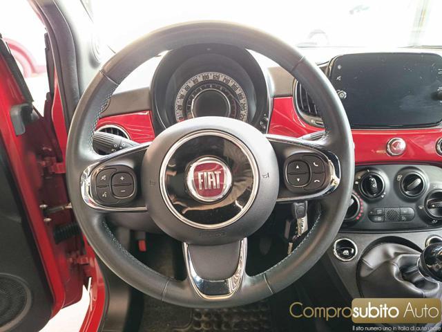 FIAT 500 1.0 Hybrid Red