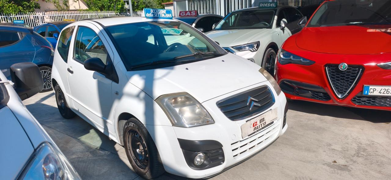 Citroen C2 benzina anno 2009