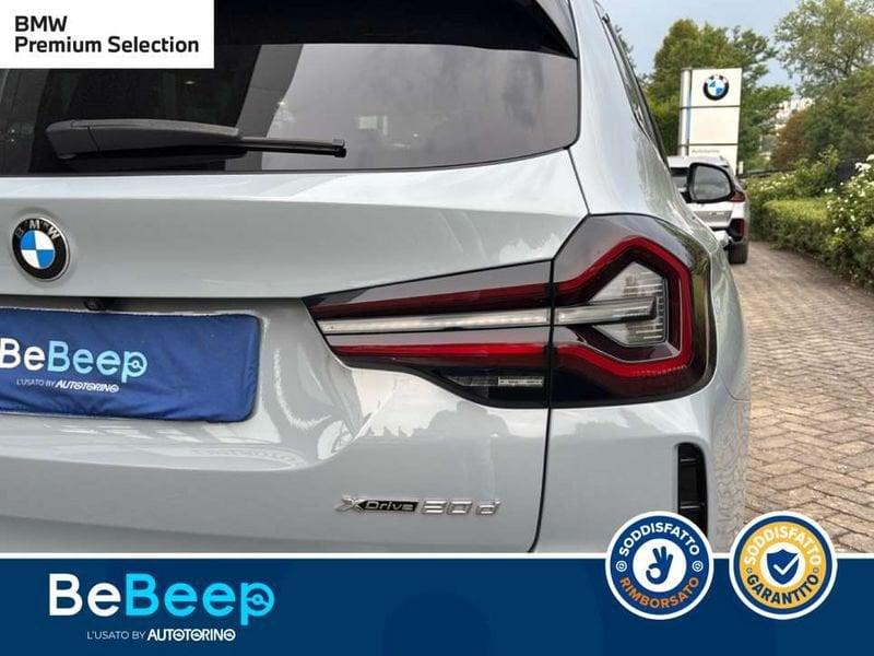 BMW X3 XDRIVE20D MHEV 48V MSPORT AUTO