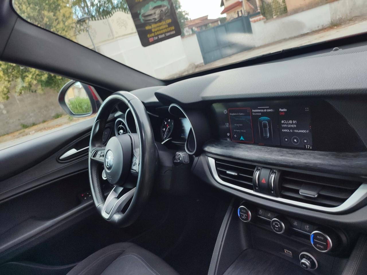 Alfa Romeo Stelvio Q4 SUPER SPORT 2.2 TDI 190 CV AT8 TELECAMERA NAVIGATORE KM CERTIFICATI