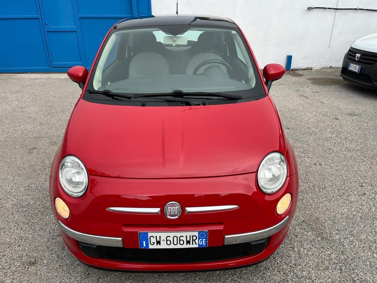 Fiat 500 lounge -1.2 benz-km 73000-2011