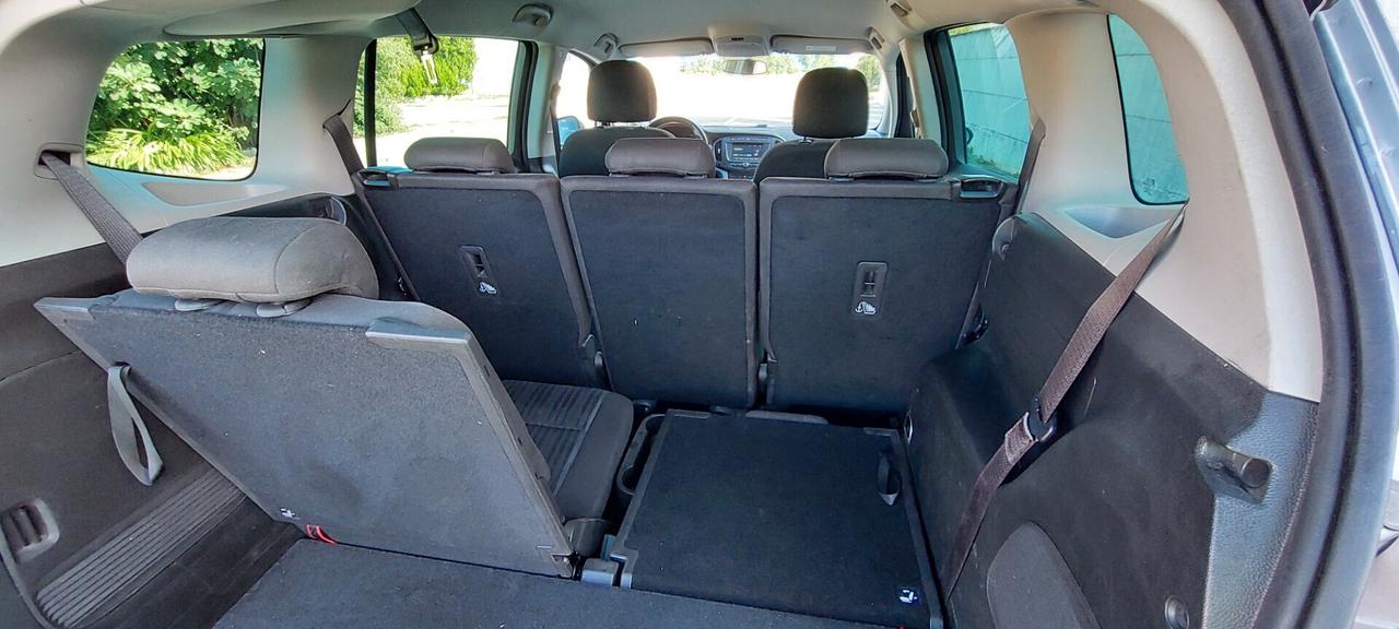 ZAFIRA 7 POSTI 1,6 METANO DI SERIE 150 CV TURBO, INNOVATION TELEFONO LEGA SENSORI FULL FULL