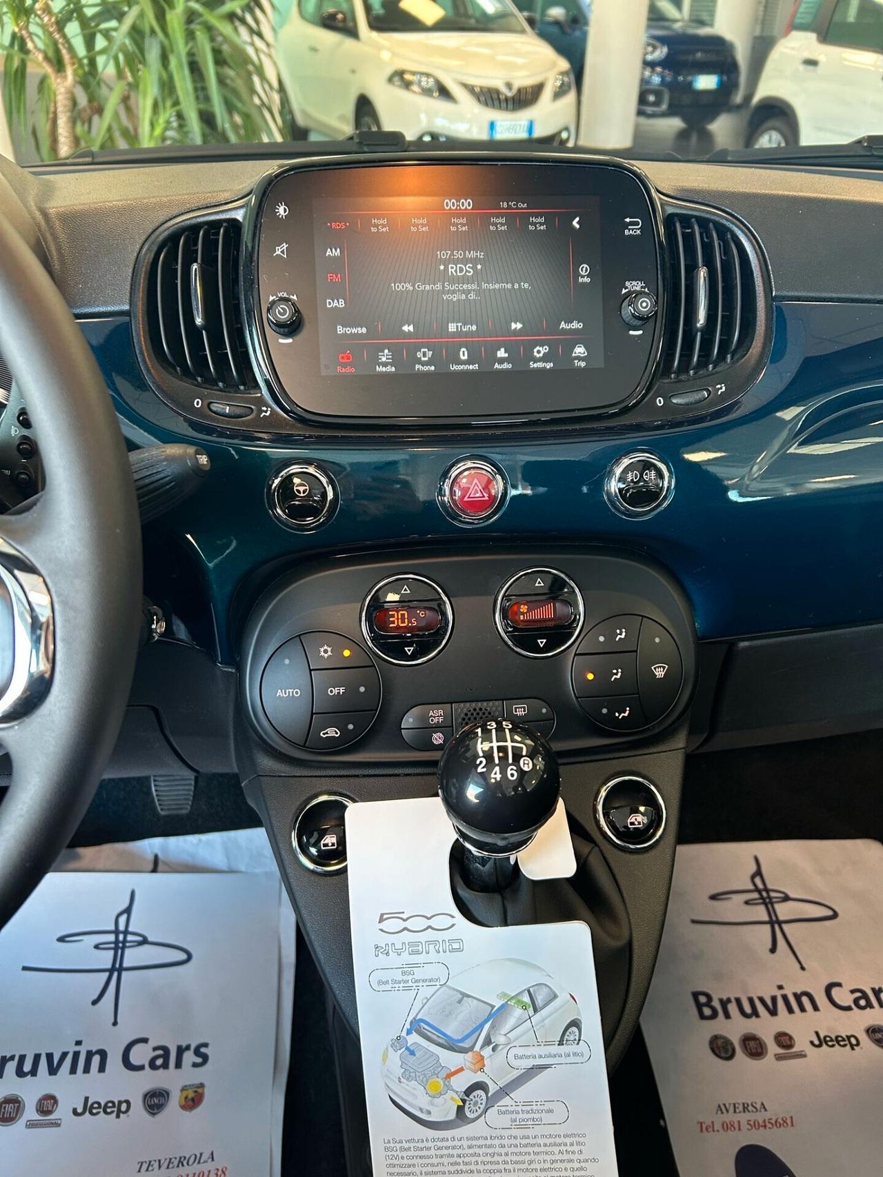 Fiat 500 Cabrio 1.0 Hybrid Dolcevita 2024 km 0 az