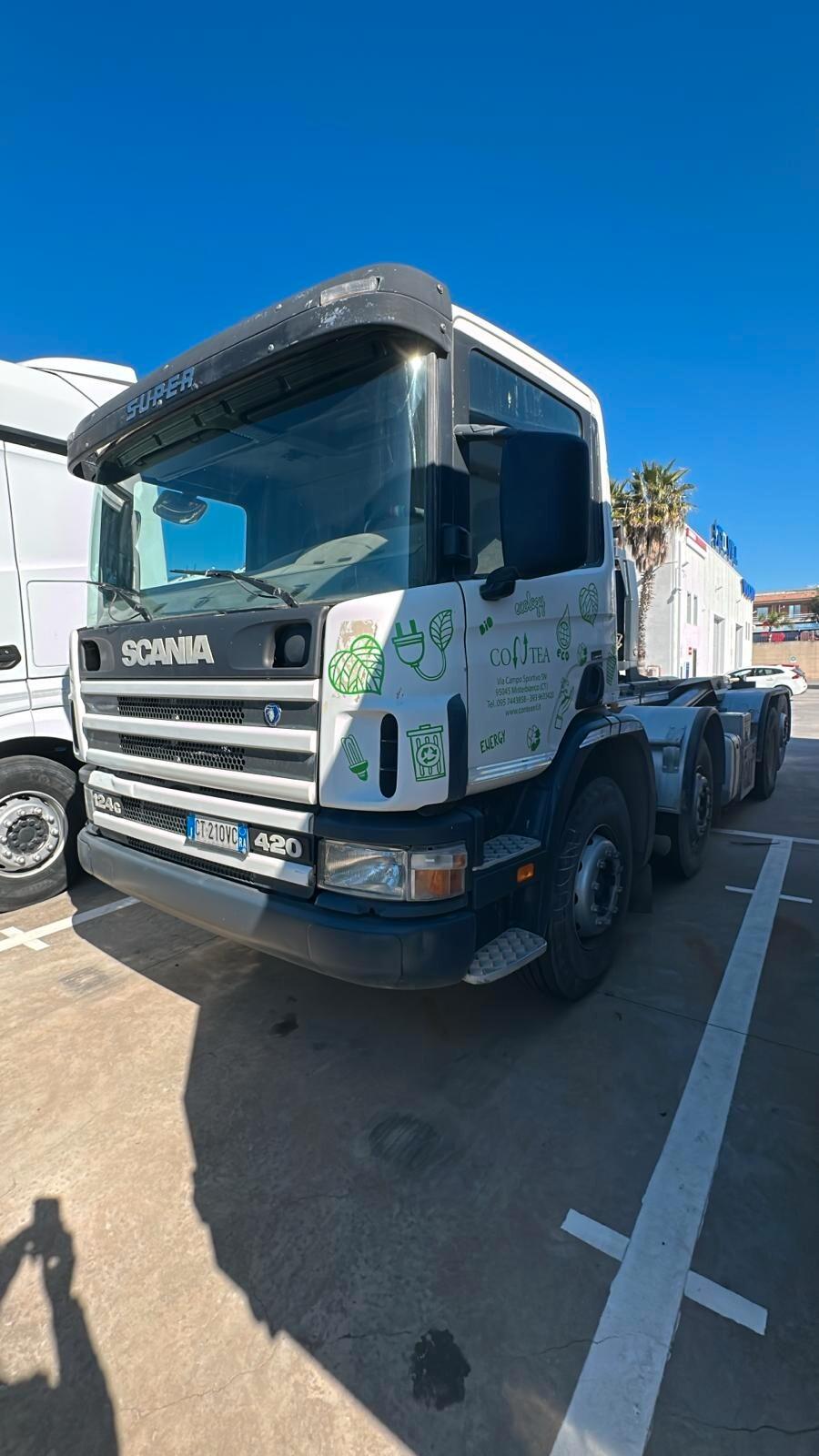 Scania 8x2 Scarrabile