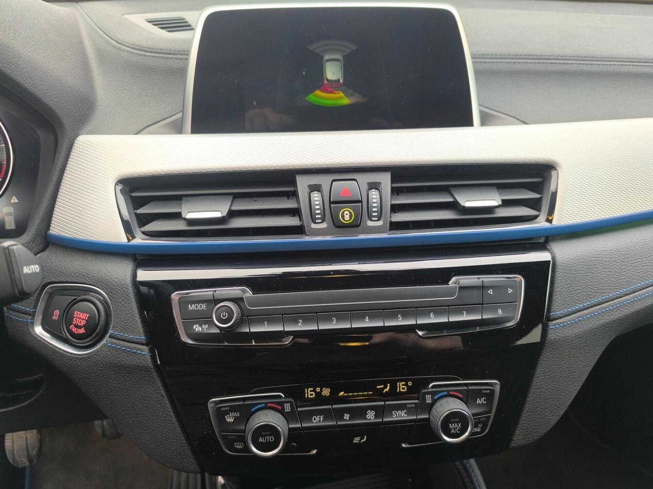 BMW X2 XDRIVE MSPORT 2.0 DIESEL 150cv km 78.000 BMW LUCI AMBIENT