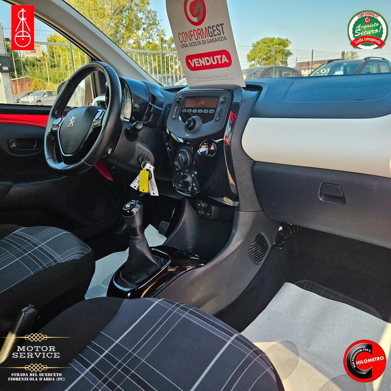 Peugeot 108 1.2 82cv Unipro da 79€ mese