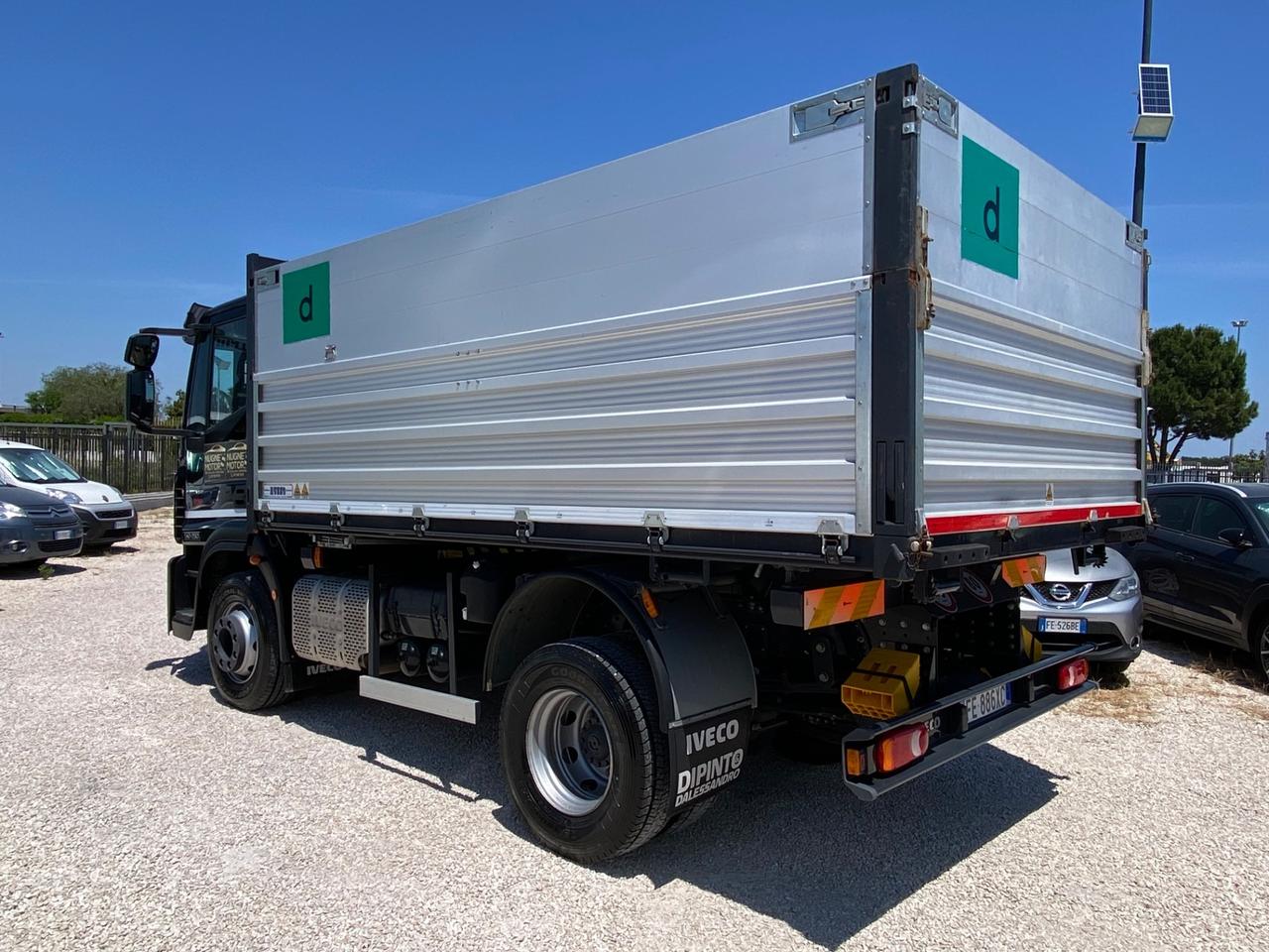 IVECO 160-280 E EURO CARCO RIBALTABILE TRILATERALE TETTO GEMELLATO SOVRASPONDATO IVA