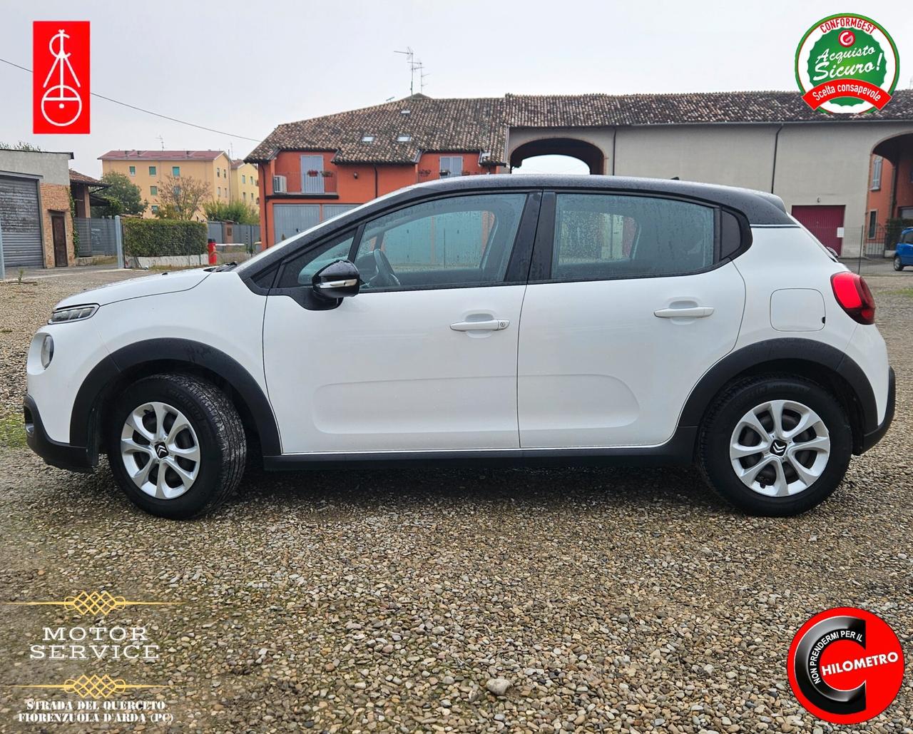 Citroen C3 1.2 benzina da 69€ mese