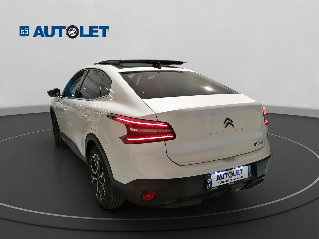 Citroen C4 X e-C4 X motore elettrico 136 CV Shine