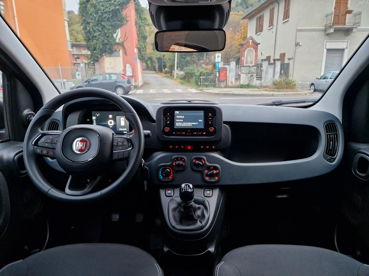 Fiat Panda hybrid 1.0 70CV "SOLO 700 km" Bluetooth, Sensori p