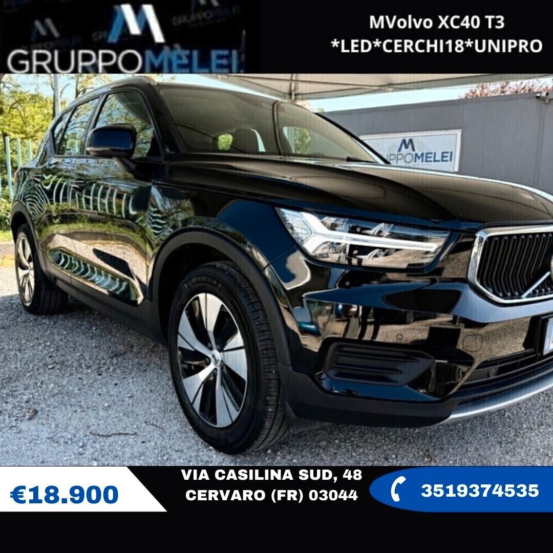 Volvo XC40 T3 *LED*CERCHI18*UNIPRO