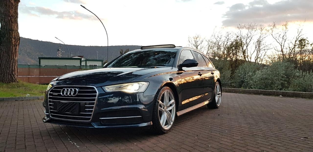 Audi A6 Avant 3.0 TDI 272 CV quattro S tronic s-line,tetto apribile,interni in pelle ghiaccio,fari led bixeno,,cerchi da 20,navigatore ,full optional
