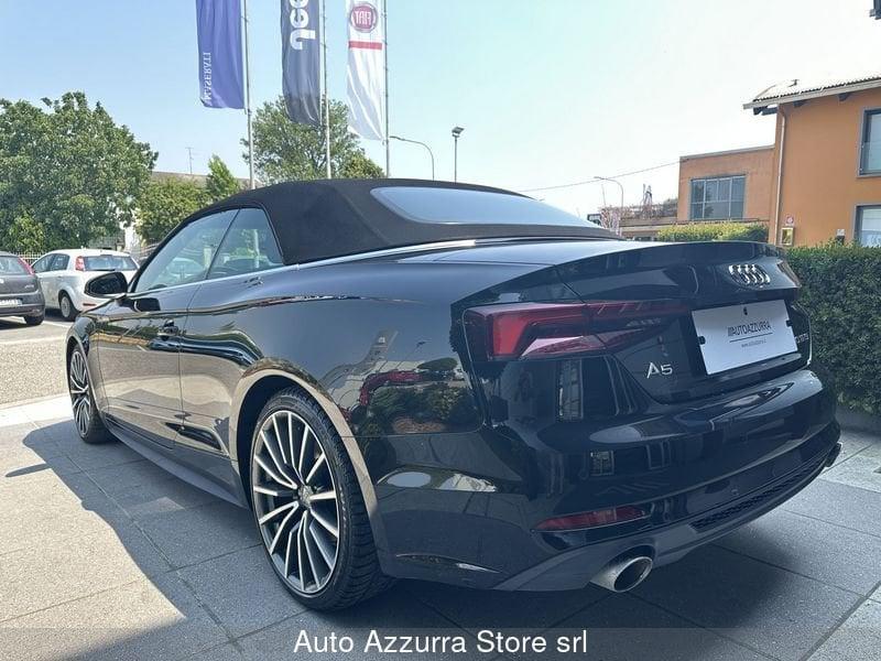 Audi A5 Cabrio 40 TFSI S tronic Business Sport *C19, LED,S-LINE, PROMO AZZURRA*
