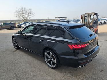 Audi A4 Avant 40 2.0 tfsi mhev S line 204cv INCIDENTATA