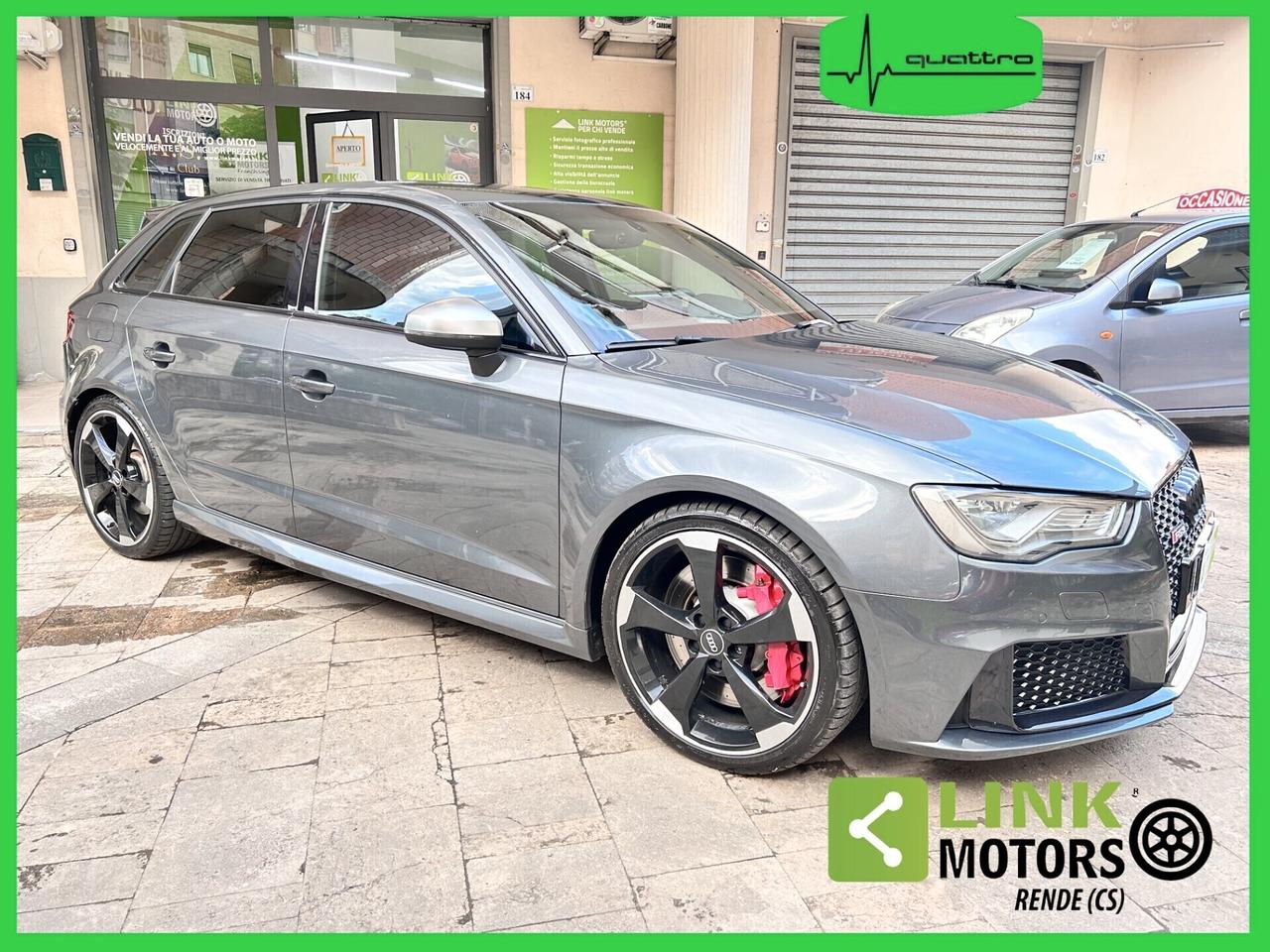 Audi RS 3 SPB 2.5 TFSI quattro 367cv S tronic S line 02/2016