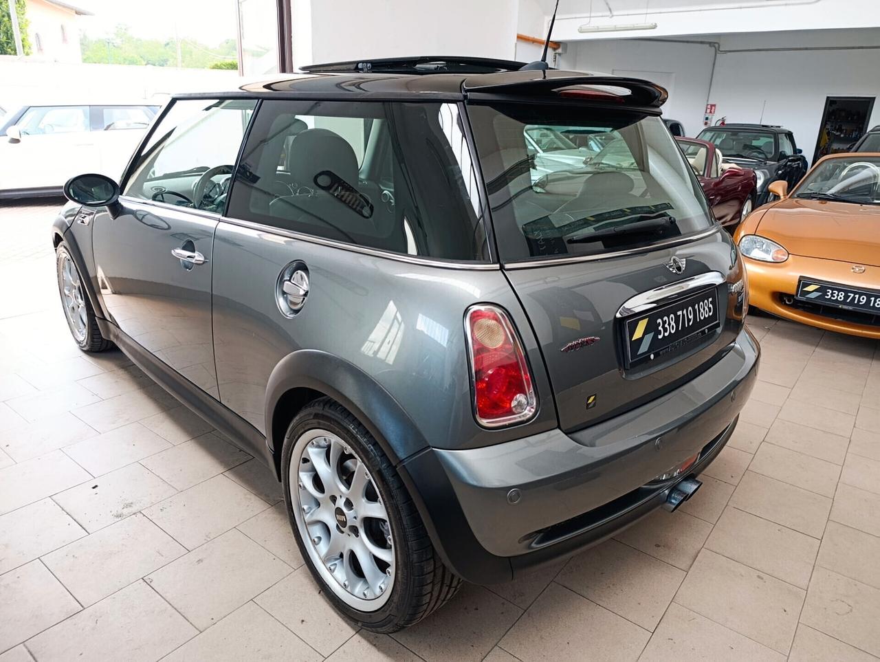 MINI COOPER S 1.6 R 53 JCW TETTO+RECARO PELLE+CERTIFICATO JCW--FULL OPTIONAL