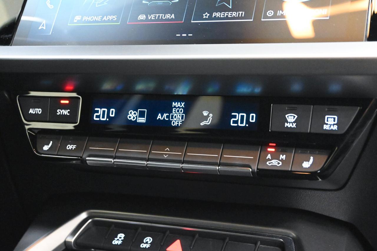 AUDI A3 4ª serie A3 SPB 35 TFSI S tronic S lin...