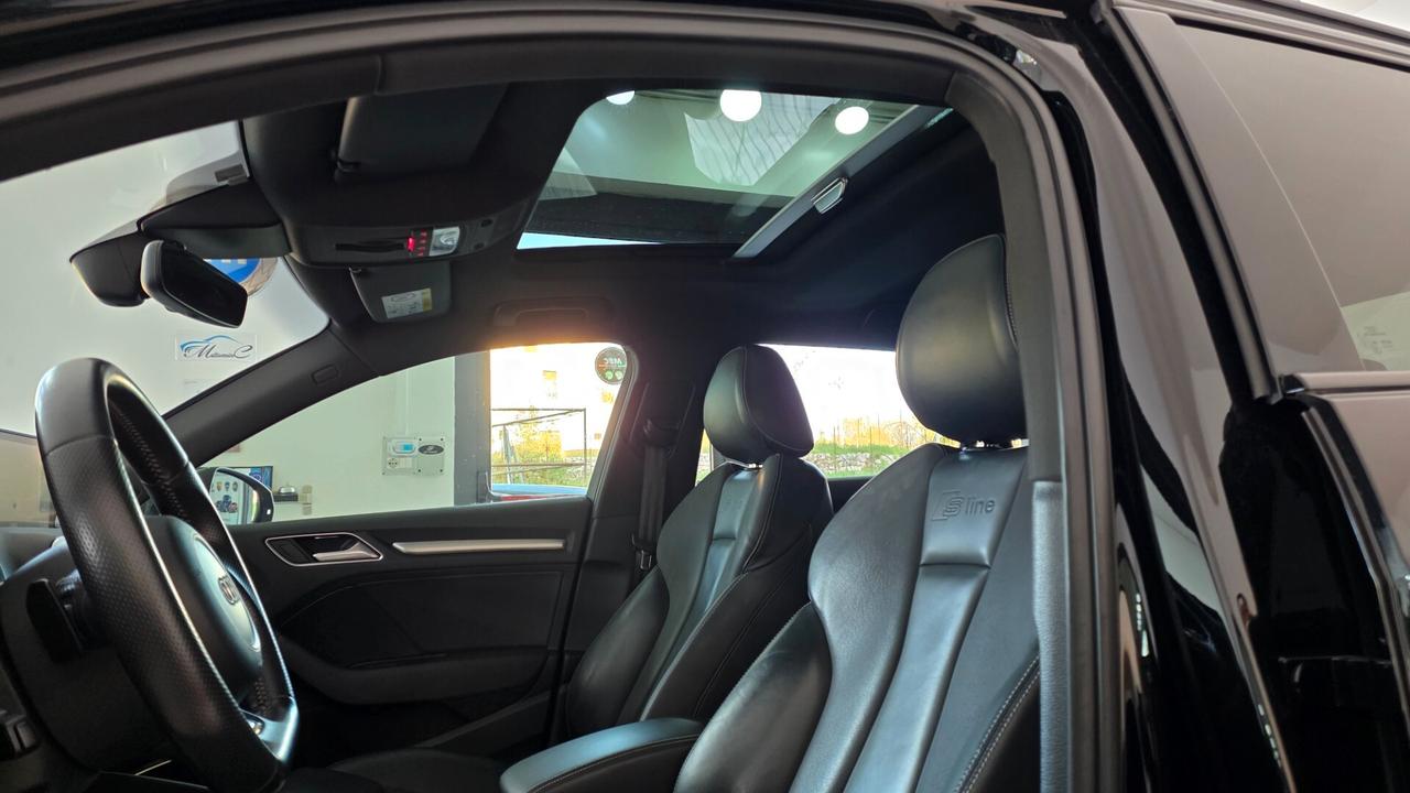 Audi A3 SPB 2.0 TDI 184 CV S tronic S Line quattro TETTO