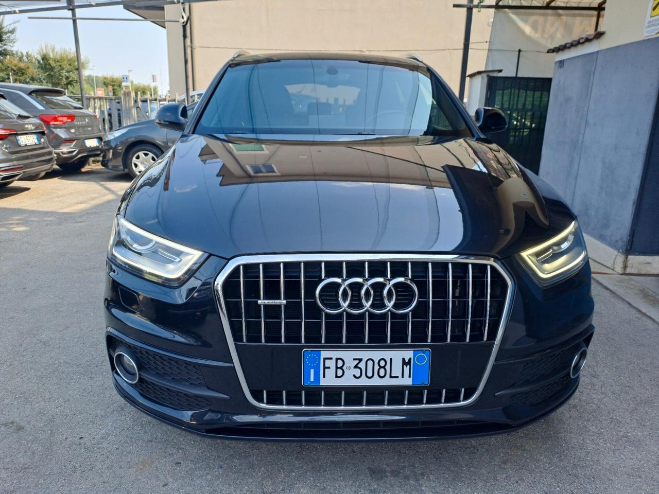 AUDI Q3 2.0 TDI 177CV QUATTRO S-TRONIC S-LINE - GANCIO TRAINO
