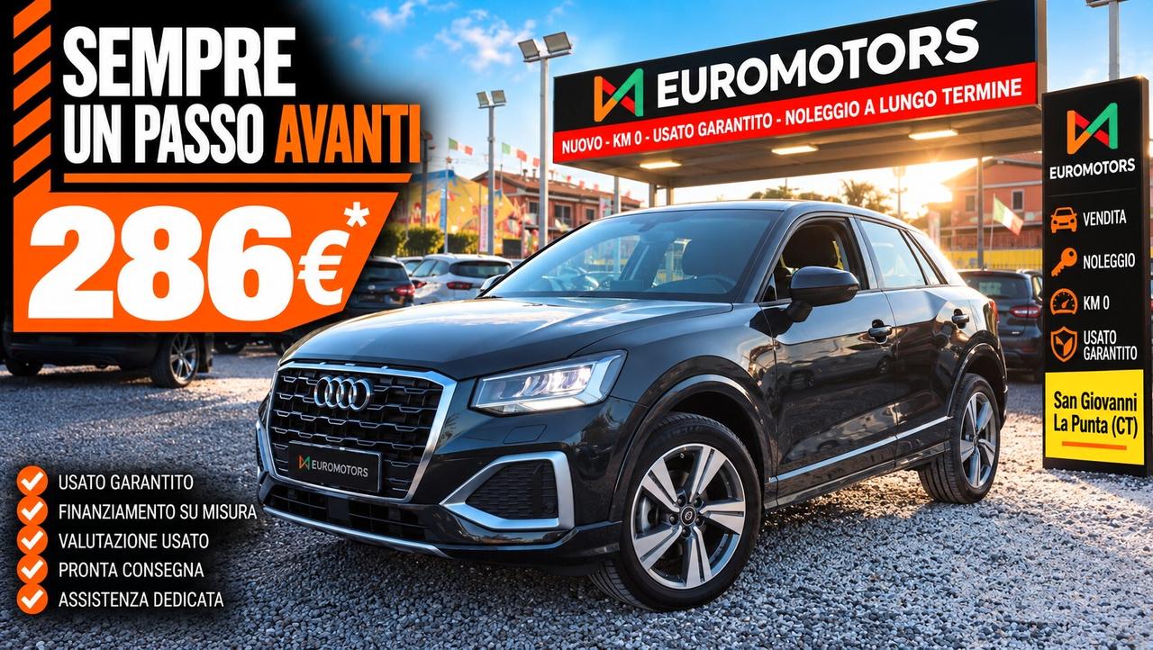 Audi Q2 30 TDI Tua A SOLI 286€