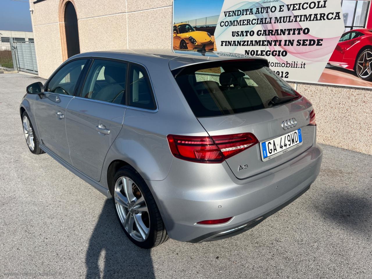 AUDI A3 SPB 40 e-tron S tronic Admired SOLO KM.50000 VIRTUAL IVA ESPOSTA