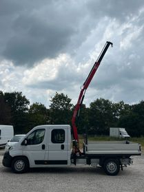 Fiat Ducato MAXI 6+1 35 LH1 2.3 Mjet 130CV Cassone Gru Fassi