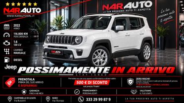 Jeep Renegade 1.6 Mjt 130 CV AUTOCARRO Limited 2022
