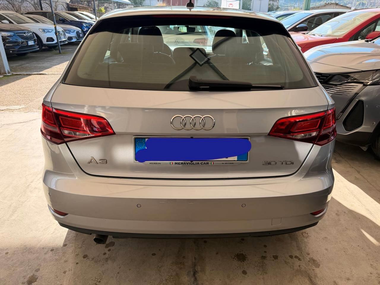Audi A3 2018 1.6 TDI 116 CV S-Tronic Tagliandi Audi Certificati