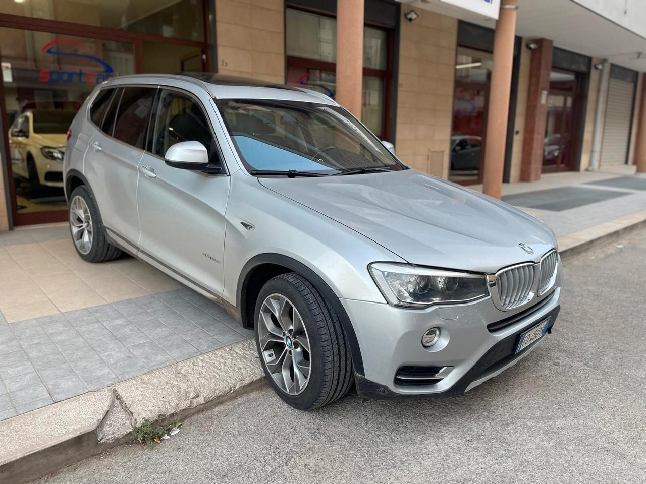 Bmw X3 xDrive20d xLine TETTO NAVY PELLE XENO 19