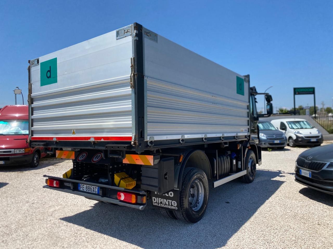 IVECO 160-280 E EURO CARCO RIBALTABILE TRILATERALE TETTO GEMELLATO SOVRASPONDATO IVA