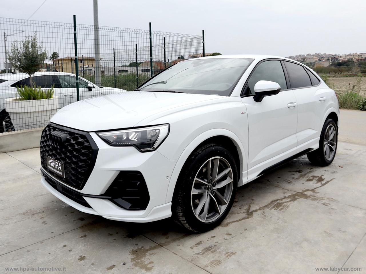 AUDI Q3 SPORTBACK 2.0TDI S-LINE LED NAVI PELLE CERCHI 19 RETROCAMERA