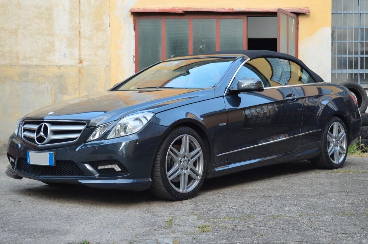 Mercedes-benz E 350 CDI Cabrio BlueEFFICIENCY AVANTGARDE AMG