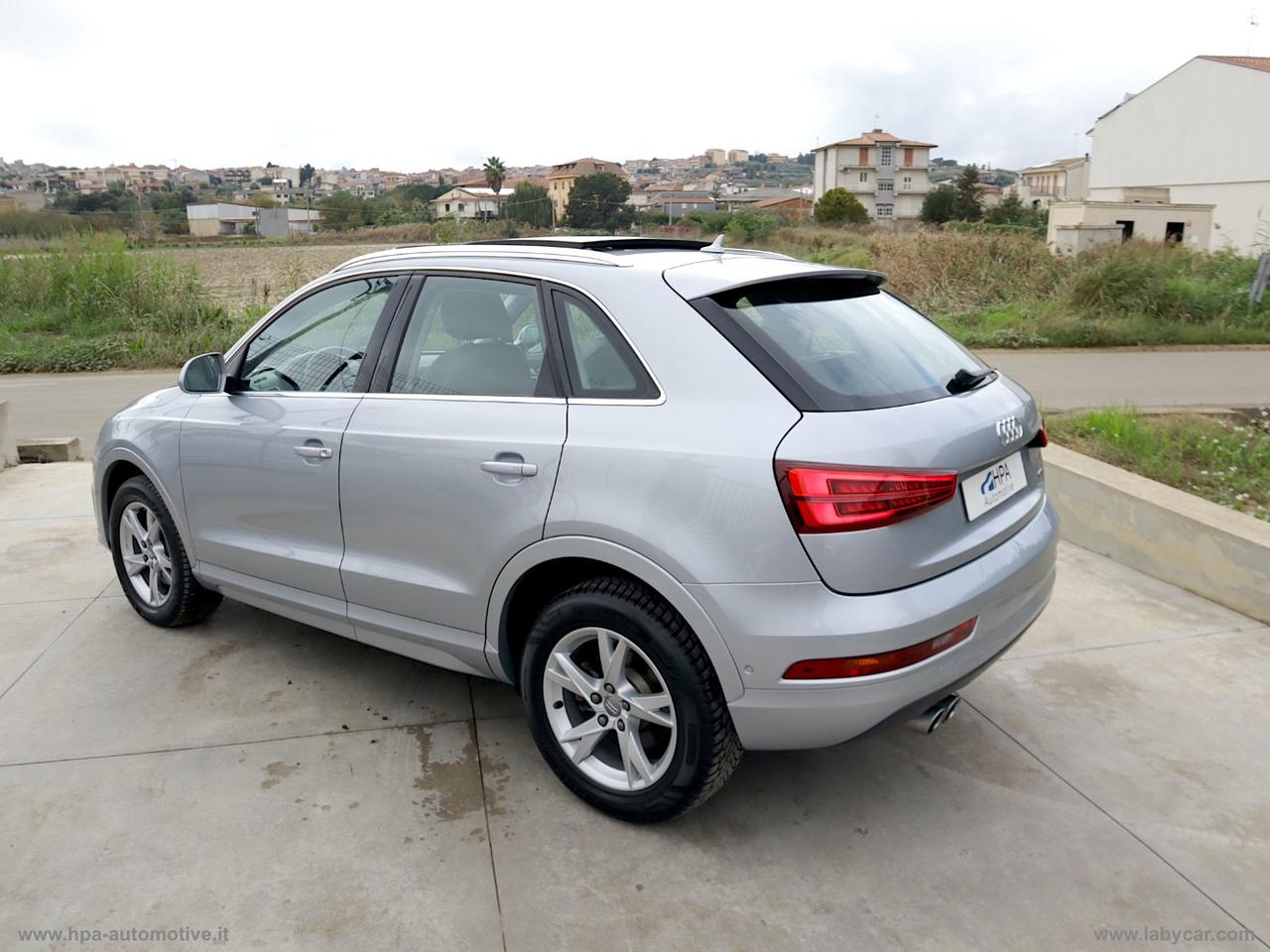 AUDI Q3 2.0TDI 184CV S-TRONIC quattro Sport TETTO NAVI LED PELLE