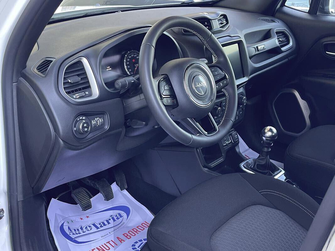 Jeep Renegade 1.6 Mjt 130 CV 80th Anniversary "Navi - Retrocamera - cerchi da 18°- pack black - vetri privacy - Interni specifici 80TH Anniversary in tessuto Premium"