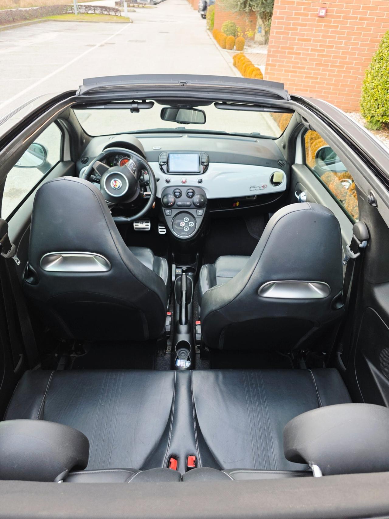 Abarth 500 C 1.4 Turbo T-Jet MTA tagliando e distribuzione fatta