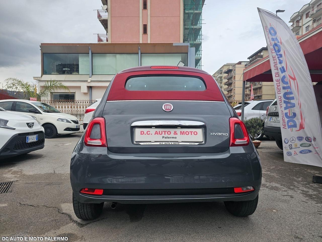 Fiat 500 C 1.0 Benzina Hybrid Cabriolet 70CV.2022
