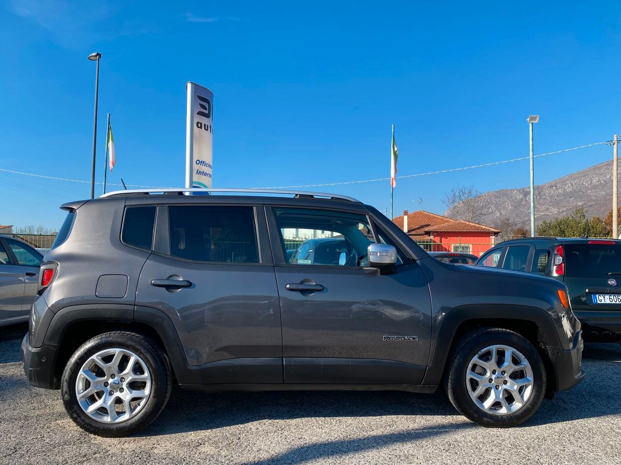 Jeep Renegade 1.6 Mjt 120 CV Limited Pack, Tetto Aprib. + Ruota scorta in lega