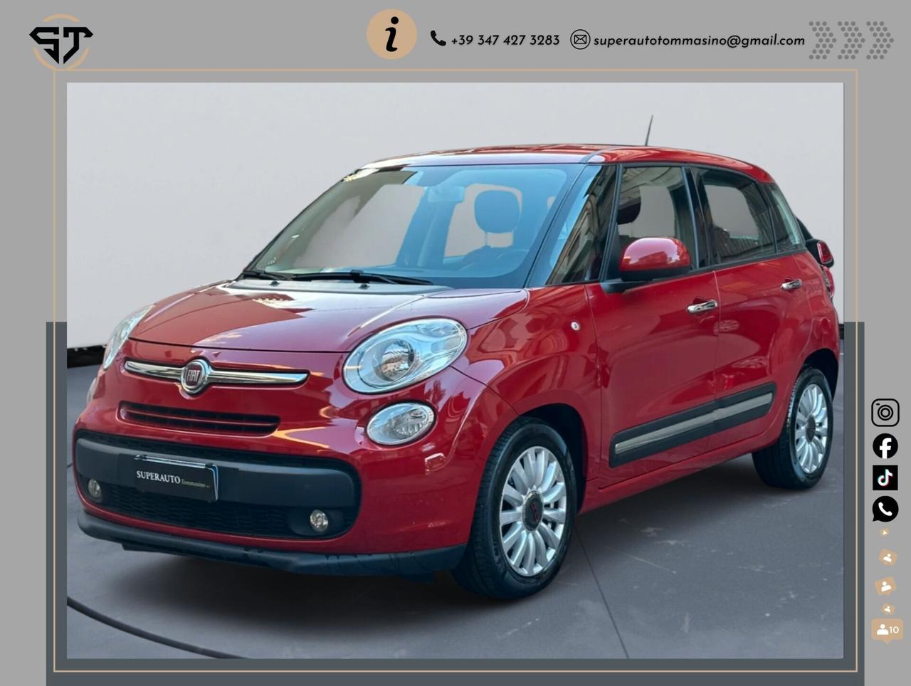 Fiat 500L 1.3 MJ 95 CV Cambio aut Garanzia 12 mesi